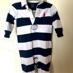 6M boys Ralph Lauren onesie
